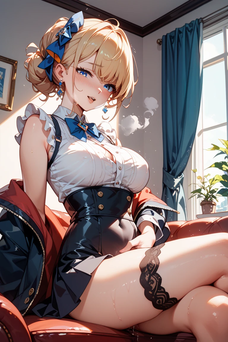 (dynamic angle:1.3, front view:1.1, breast focus:1.3, from below:1.2), (dynamic posing:1.5, sexy posing:1.2, leaning forward), (seductive smiling:1.3), ((looking at viewer, holding a cake)),highest quality、(real、photorealistic:1.4),(ultra high resolution, 8K RAW photo, clear focus), best qualtiy, natural lighting, field depth, (Bright pupils, detailed beautiful eyes, high detailed face), Red lip, (tight focus:1.2, from below), sexy posing, a girl 22yo old, teacher, wearing a , bootyshorts, Thicc, thin breast, long hair, blue eyes,off-shoulder dress, sweater dress, off-shoulder sweater, red sweater,garter stocking, cleavage:1.1, midriff, black shorts, black thighhighs, thigh strap, pretty girl, (highly detailed beautiful face and eyes,firm breasts),real skin,((black,hair,long pony tail hair)),thin pubic hair,cute,lovely, detailed eyes, This masterpiece is only visually stunning but also tells,(double breasted:1.2,under bust:1.2),(with sparkling eyes and a contagious smile),open mouth, Looking at Viewer, posed cleavage:1.2,pose muy sexy"
