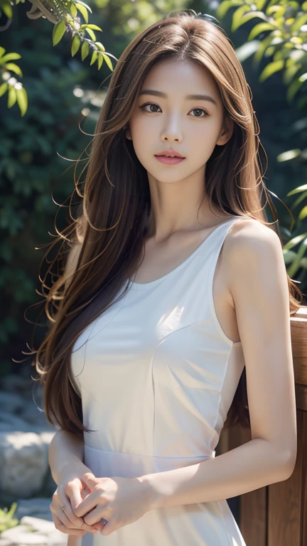 a beautiful girl with little translucent nipples,a detailed portrait of a beautiful 1 woman with beautiful hair, big breasts, transparent skin, glowing hair, wearing a knit dress, in a random gravure model pose with her hair soaring in the wind, Japanese,highly detailed, 8k, best quality, photorealistic, realistic skin tones, finely detailed, masterpiece, vivid colors, HDR, studio lighting,