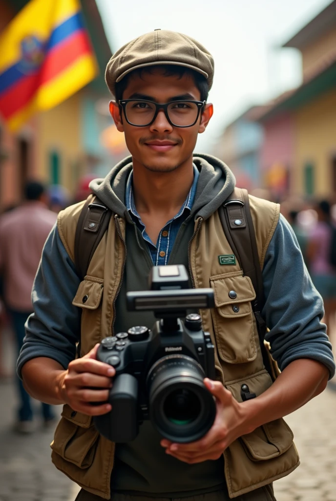 My first vlog , about with a camera Indian boy
