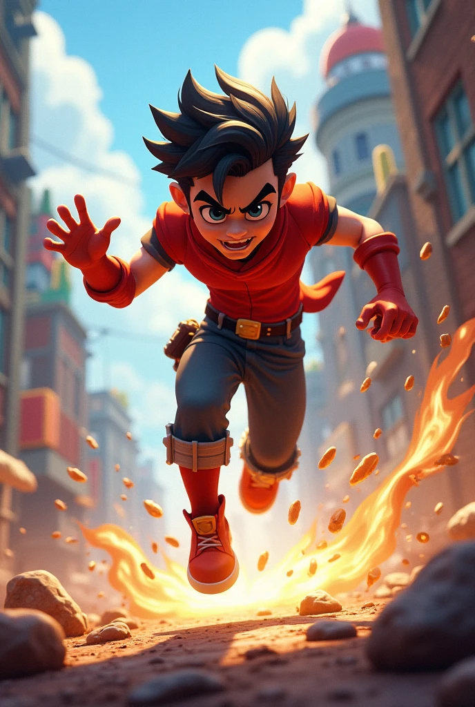 Create a 60 fps 2D animation to make a character & action for the game ...