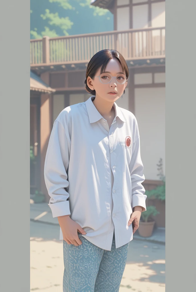 A Korean girl is angry