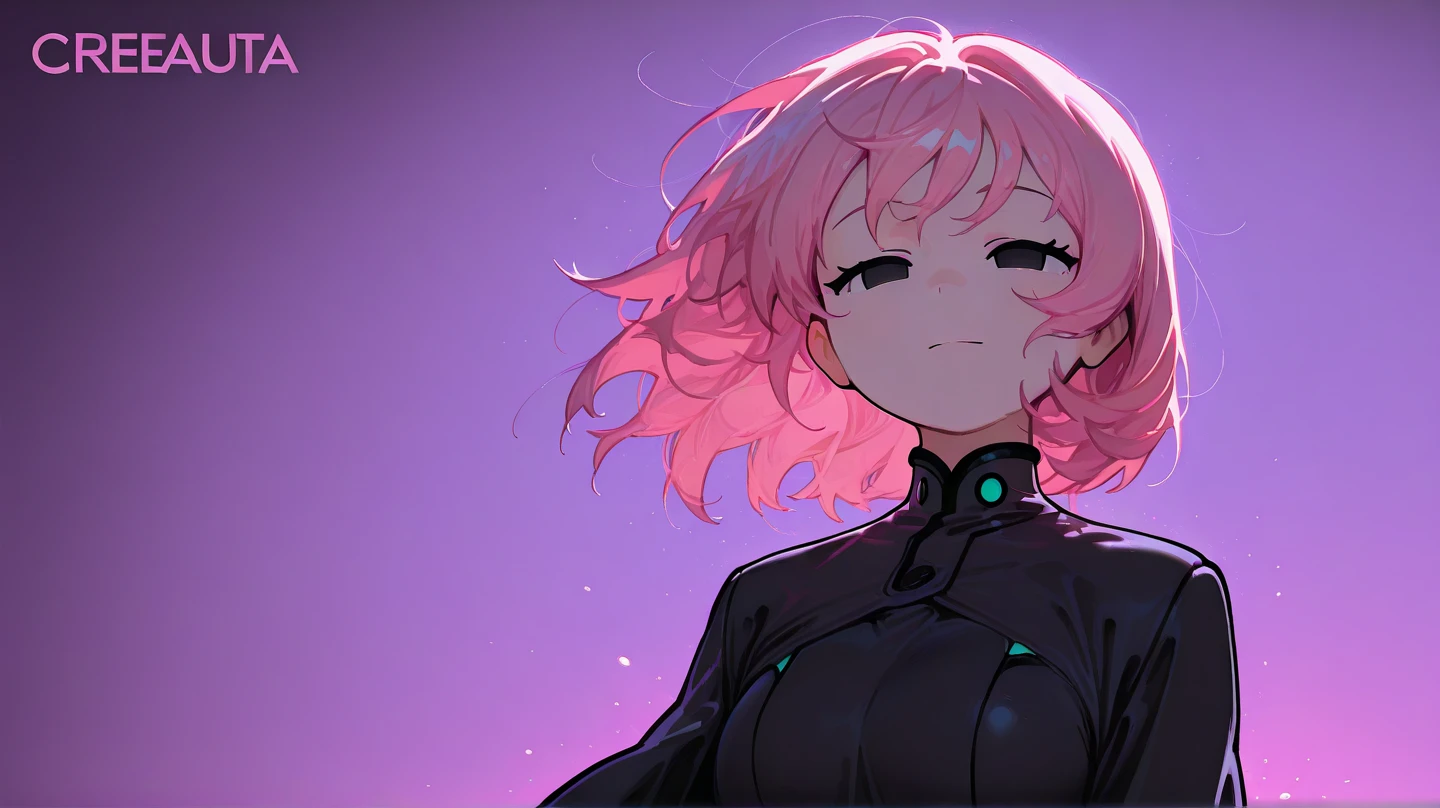 <lora:mash_kyrielight:0.7>, mash kyrielight, pink hair, purple eyes, hair over one eye, 1girl, (glowing eyes:1.5),  <lora:beautifulDetailedEyes_v10:1>