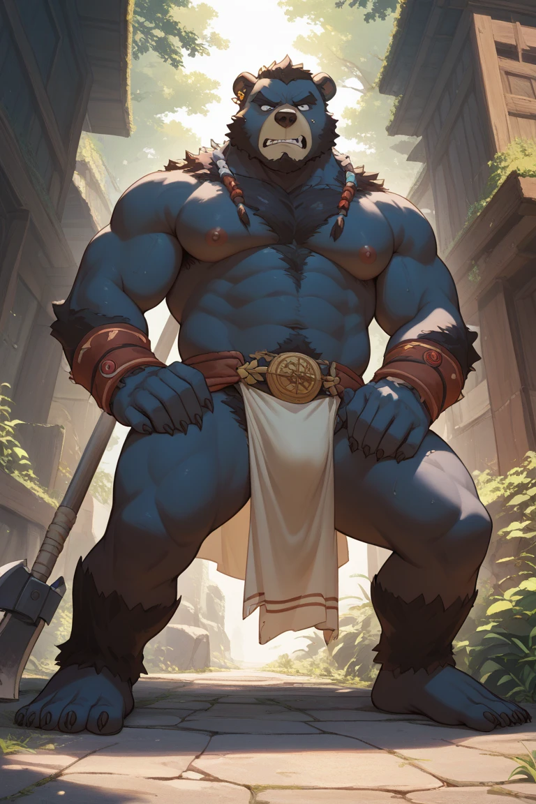 A man is cornered by a minotaur. Scrapes. Bruises. Blood. Bleeding skin. skin to hide. Labyrinth. The man looks in horror as he turns into a Minotaur. Minotaur. Hypnosis. Mind control. Brainwashing. Hypnotized. Growing muscles Hyper muscles. Big biceps. Big triceps. Big traps. Broad shoulders. Thick massive pectorals. Growing bull horns. Bull tail. Feet to hooves. Merging toes. Tattered clothes. Loincloth. Bulging crotch. Hyper muscles. Hyper crotch bulge. Massive crotch bulge. Man cries, "Somebody help me! Help me! I'm not--I don't want-- I ... I ... MMmmmmmmMMMRRROOOOOOOOOOOO!" bull bellow. Bull fur. Hoof hands. Bull muzzle. Sweat. Sweaty. Dirty. dull bovid eyes. Minotaur assimilation. Instinct. Corruption. Conversion. Dumber.