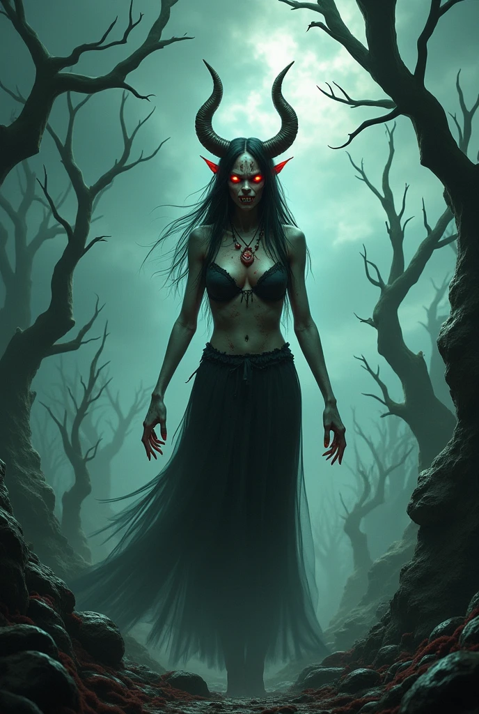 Goddess of the Scorpion Abyss, master of shadows and hidden secrets. She rules transformation and rebirth, testing hearts with trials of power and loyalty. Scorpion. Scorpion Crown. red and black. quase nua