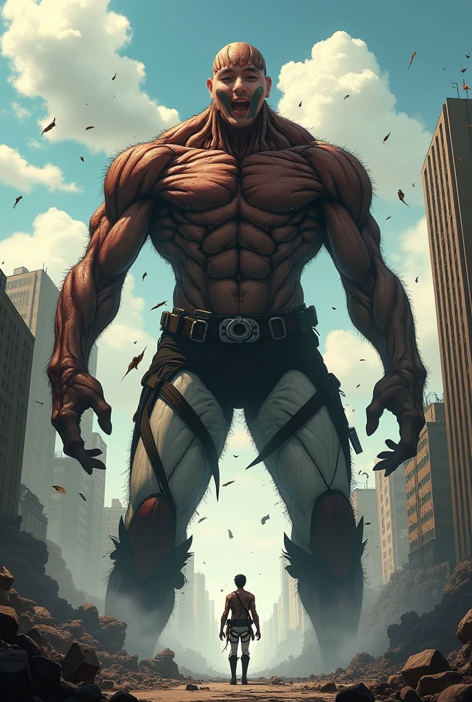 A unique and new Attack om titan Titan