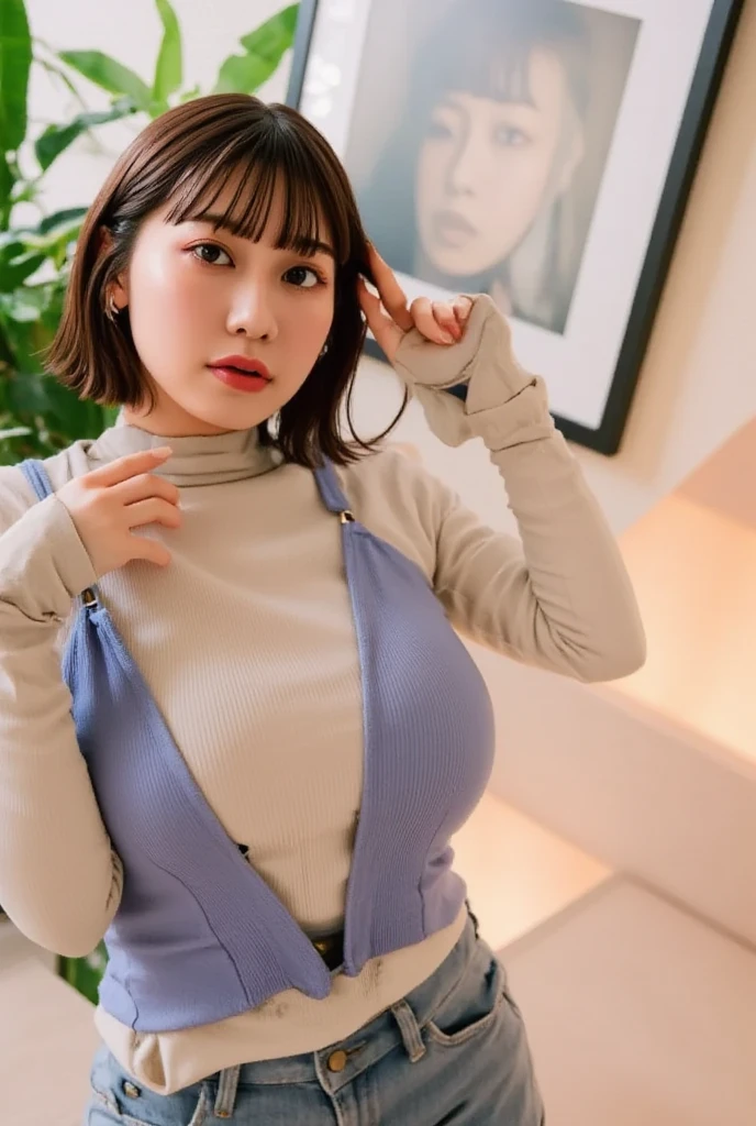 Photorealistic, 超高分辨率, high high quality,Soft light,Best quality at best,tmasterpiece,8K,Hyper Real,absurderes,Vibrator in panties,1girll,office room,Slim suit suit,Pen holder skirt,Stand with your legs outstretched:1.1,Blushlush,double-ponytail,Wet panties,sitted,wetfloor,(Open your clothes,Flirting skirts:1.1),