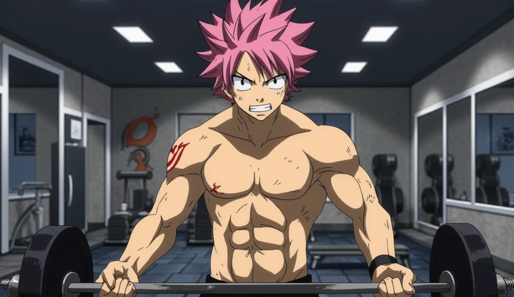 public restroom,abused m(eighteen-year-old boy、pink hair,Blue eyes, jock strap,toppless, Sweat vapor, smirking face,embarrassed,blush,Parted lips, Kneeling,Put your arms behind your back, Full body, Bondage,Open legs with BDSM, gargantilha,noose,chain,)Natsu Dragneel ((30 year old male macho pink hair short,Brown eyes,Sweat vapor,Cool Face,))a couple,Rape, roses on the floor (rose petals:1.2)