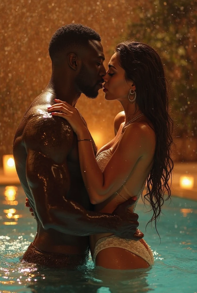 portrait,(NSFW 0.75) (one muscular man and one woman, hugging each other))((touching eachother, kissing))((muscular man, pose)) (best quality,4k,realistic:1.37),ultra-detailed,(hot, steamy:1.1),(wet:1.1),(busty:1.1) bhabhi in (satin:0.9) bra,(surrounded by men),(bhabhi's body is fully wet),boys' lust for her body,(luxurious bathhouse setting),(sensual lighting),(intense desire),erotic fantasy,(crowded atmosphere),(enticing),(romantic ambiance),(provocative),(passionate energy),(desire-filled eyes),(seductive pose),drenched skin,(evocative),(sensual whispers),(subtle provocations),(intense longing),(temptation in the air),(arousing passion),(alluring),(steamy bathwater),(sweat soaked bodies),(immersive experience),(intimate setting),(captivating),(uninhibited desire),(captivating curves),(erogenous zones),erotic art direction,(pleasure-seeking),(playful),sculpted physique,(sultry atmosphere),(voluptuousness),(teasing gestures),(provocatively posed),(enticing aroma)