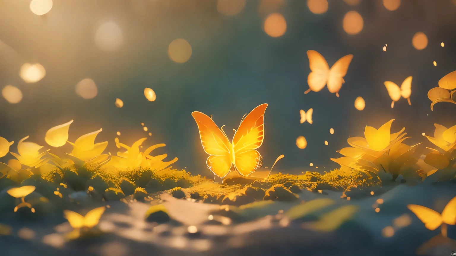 butterflies are painted with 鲜花和 Butterfly on a white surface, harmony of Butterfly, Butterfly, 鲜花和 Butterfly, mechanical Butterfly, highly realistic, 有着美丽的翅膀, beautiful digital artwork, beautiful digital art, Beautiful and realistic, author:Sim Che Tsai, photo of a mechanical Butterfly, Beautiful and gorgeous digital art, exquisite art , 2 0 2 0, 2020