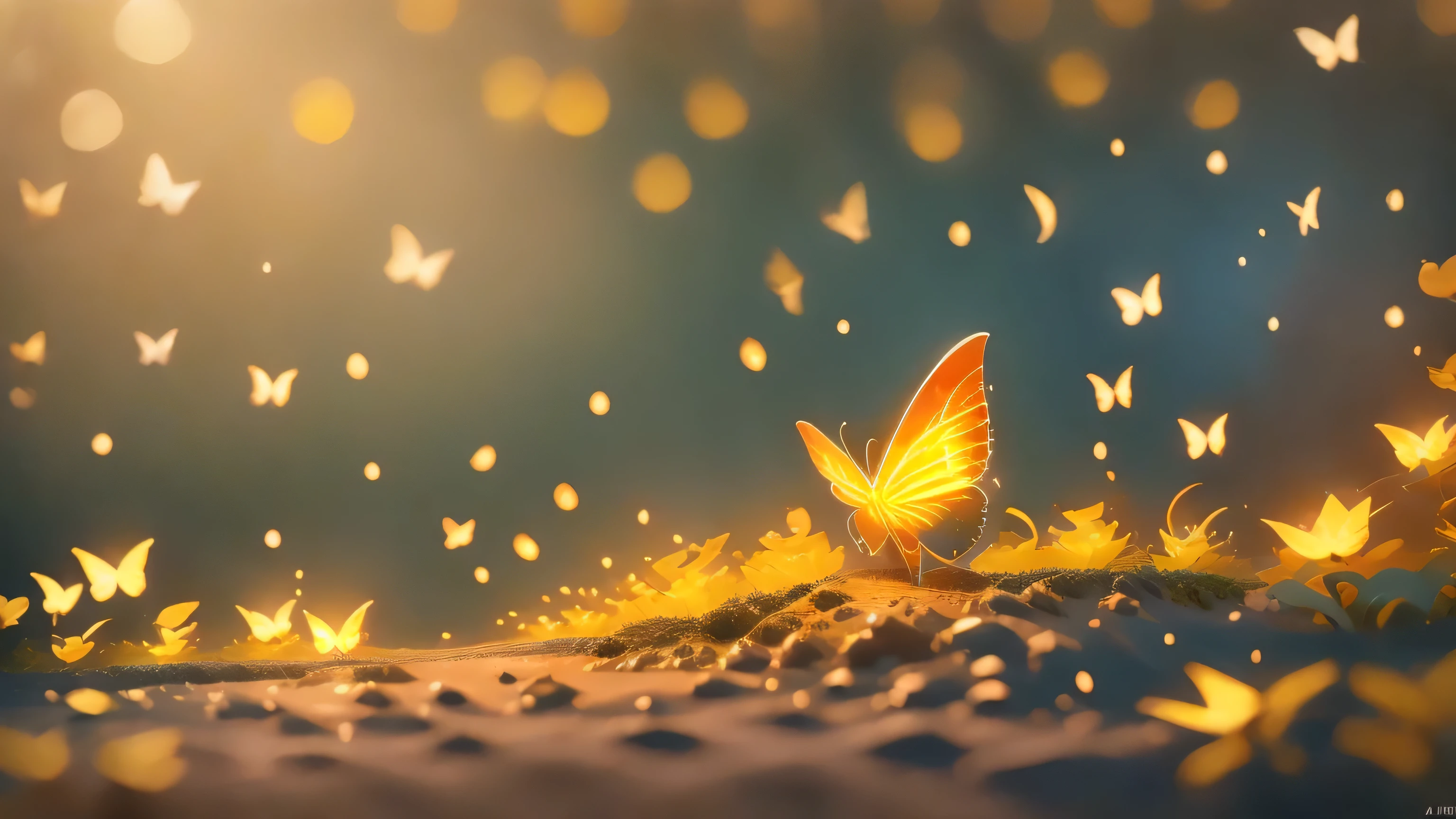 butterflies are painted with 鲜花和 Butterfly on a white surface, harmony of Butterfly, Butterfly, 鲜花和 Butterfly, mechanical Butterfly, highly realistic, 有着美丽的翅膀, beautiful digital artwork, beautiful digital art, Beautiful and realistic, author:Sim Che Tsai, photo of a mechanical Butterfly, Beautiful and gorgeous digital art, exquisite art , 2 0 2 0, 2020