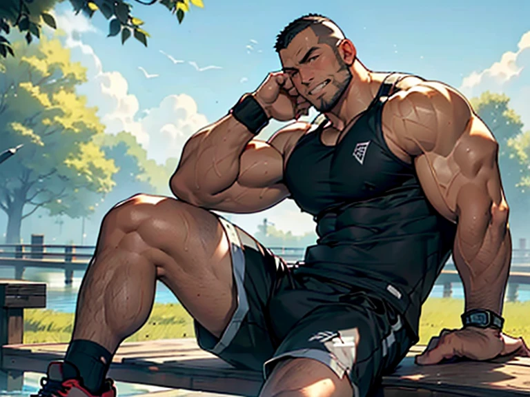openair hot springs,
(8K, HDR, highres, best quality, absurdres:1.5), specular lighting, photon mapping, radiosity, physically-based rendering, (establishing shot), (looking away:1.5),
completely naked, [blush:0.5], (1boy sitting in spring), (1boy walking to spring), bare ass,
2boys, (40 years old), grey hair, beard, chubby daddy, handsome,
<lora:add_detail:0.4> <lora:Nijimale-Glimmer:0.6>