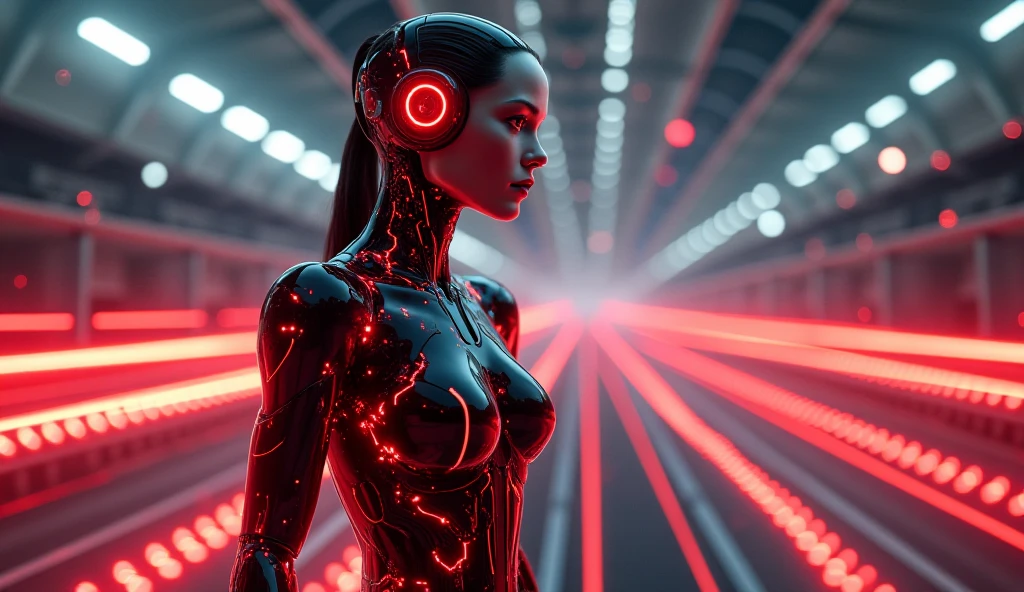 A new step for humanity, a machine that connects the brain and virtual space, the Metaverse, high image quality, high quality, innovative and comical artwork, realistic, the largest artwork of this century