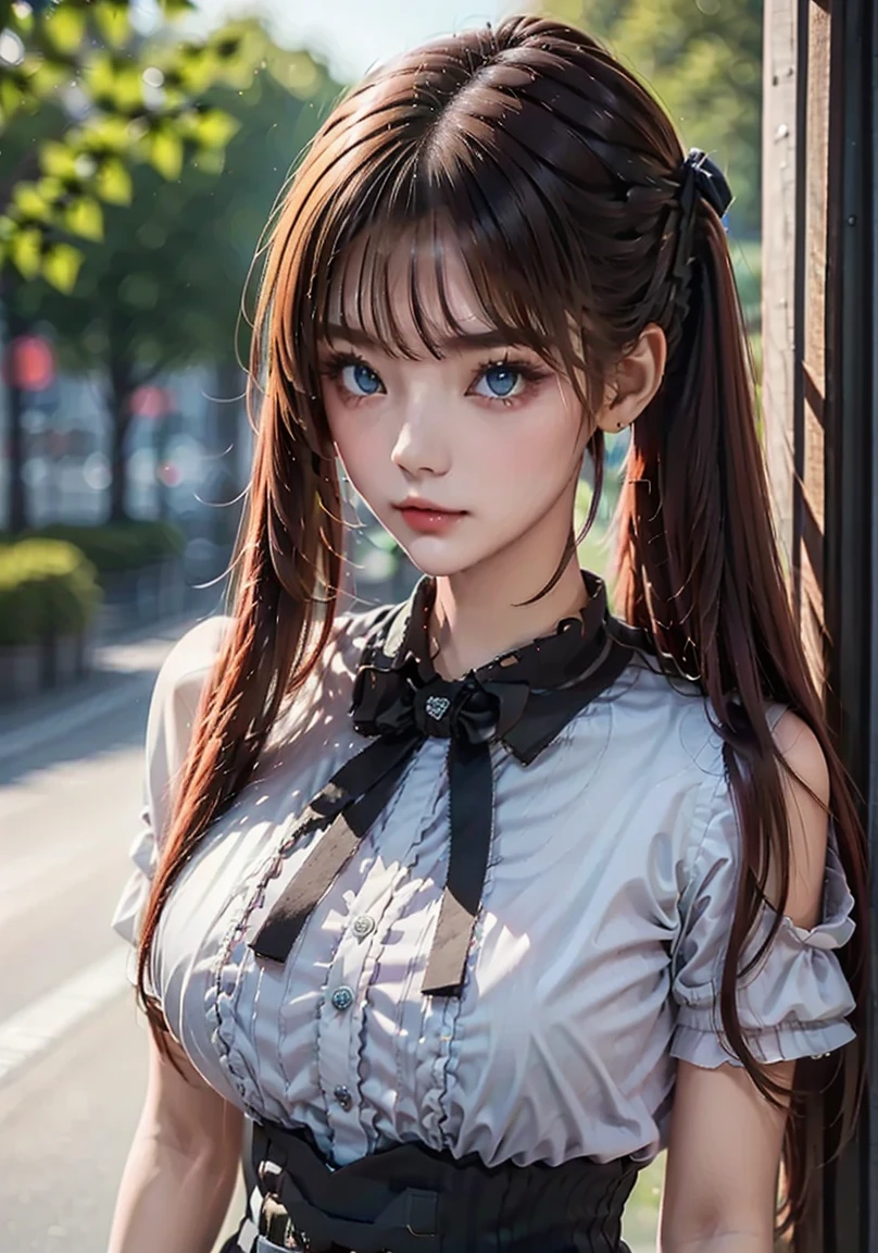 best quality, ultra hi res, photoreaslistic, a photography of a beautiful girl, detailed face, undressing, (detailed Cropped lace blazer with a lot of frills and ribbons), Mountain, (face close up), seductive look, looking at another, random background, Sofia,
Pure_Innocent_girl, pureerosface_v1, (upper body), pov, (((depth of field))), pale and lustrous skin, (small breasts), neon glow, random background, vivid,detailed, realistic, beautiful, stunning lighting, stunning reflections, sun rise, bokeh mood, very long hair,,