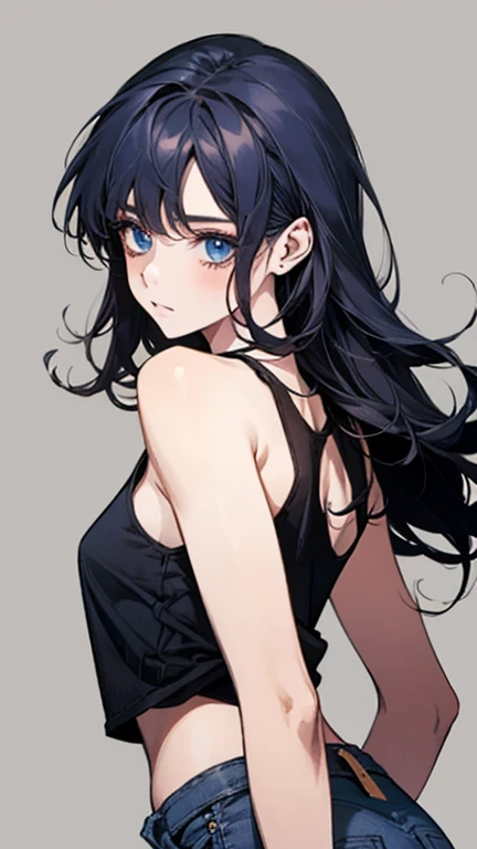 leaning back with hands out in the air,girl、high school girl、(masterpiece, highest quality, official art:1.2), (flat color:1.5),(colorful),looking at the viewer,1 girl,alone, white background, ,(2D:1.5) ,NSFW、Classic American traditional tattoo style 1girl cigarette,masterpiece,realistic,reality,highres, slim, fit, thin body, Bold lines, nautical elements, retro flair, symbolic