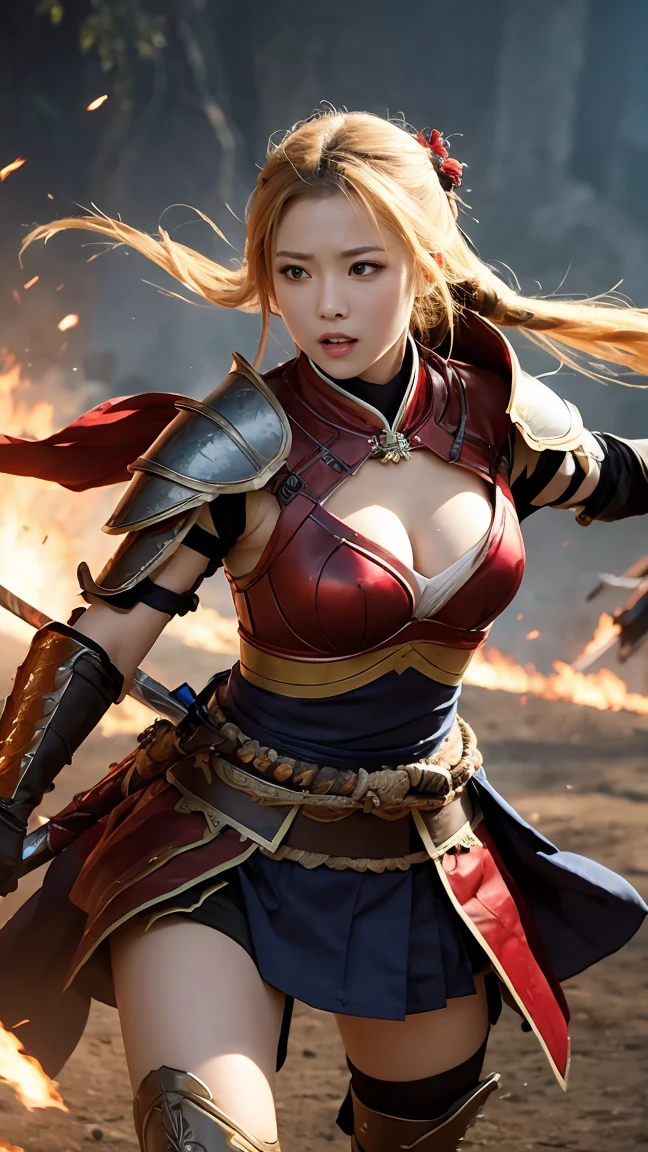 a close up of a 4 girls ,pink hair , big booobs , shadowbringers cinematic, 4 k detail fantasy, a beautiful fantasy empress, game cg, xianxia fantasy, xianxia hero, 2. 5 d cgi anime fantasy artwork, cinematic goddess close shot, ruan jia and artgerm, wow 4 k detail fantasy, hyperdetailed fantasy character, big , open breast, huge breast, big tit,