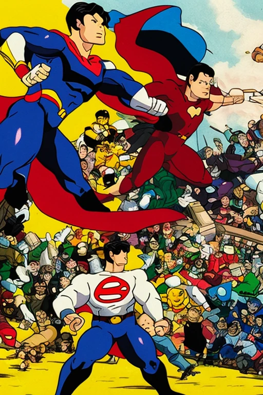 best quality, 4k, plastic man, full body, silly, funny, goofy,