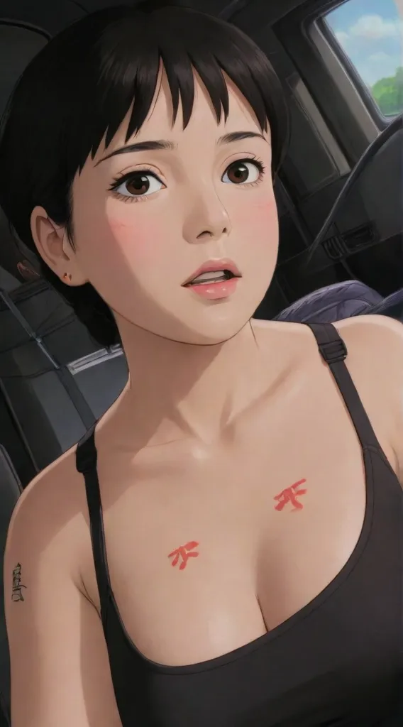 (((NSFW))), A beautiful , 14歳, super skinny, completamente new, shaved, breasts small, perfect little ass, strict hip, Waist slender, pose sexy, posing for the cover photo of a porn video, dynamic pose, malicious smile, (((NSFW))), new, Unclothed, seductiv, malicious, obscene, shamelessly, actress, young, Stupid, nymph, manga style, random ethnicity