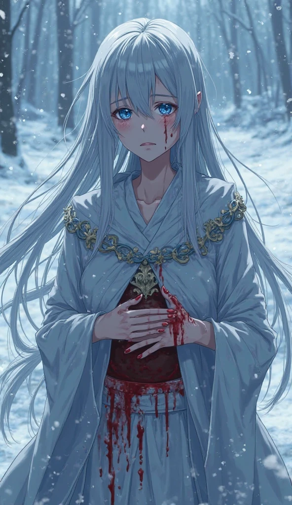Corpse mountain and sea of blood,Ancient battlefield,The long hair in white looks solemn and solemn。A man with a solemn demeanor like a fairy,Immortal young god of war,Recreate the glory of the age of the gods。”