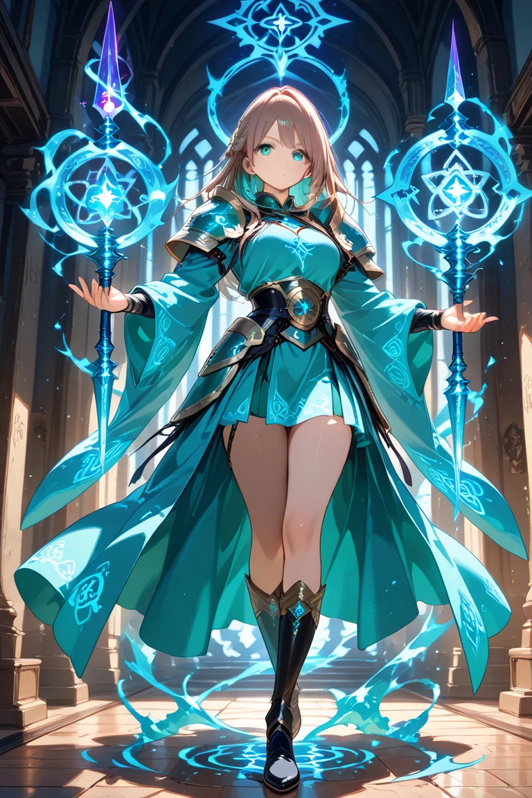 Warrior, turquoise Magic, Magic