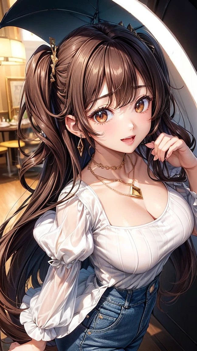 (masutepiece, Best Quality: 1.4), (max resolution: 1.2), (Ultra HDTV: 1.2), cinematric light, 8K resolution, Detailed eyes and skin, detailed facial features, Perfect limbs, Perfect fingers, Anatomically accurate body, Fingers in natural shape, Realistic texture, (The focus is on the upper body:1.2), Perfect Style, (Beautiful face, kawaii eyes, Clear eyes), acurate, Anatomically correct, Highly detailed face and skin texture, Detailed eyes, Double eyelids, Thin eyebrows, Glitter Eyeliner: 1 Natural cheeks, Glossy skin, Fair skin: 1.2, (Glossy lips: 1.4), (Shy look: 1.2), (#Slim waist), Full body like, (shiny lips: 1.1), (large full breasts:1.7), red blush, Neat and clean woman, ((20yr old)), (Brown hair, curlyhair, Fetishes, Lustrous hair), (Small T-shirt, shortpants),