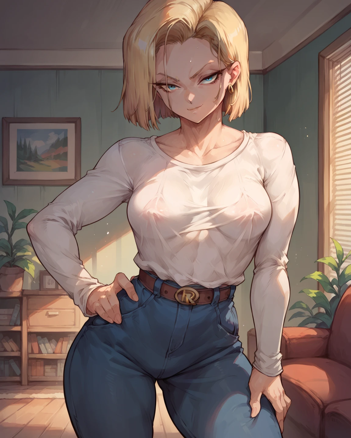 score_9, score_8_wonderful,anime,   odor, Armpit hair, Five Fingers, vapor, 