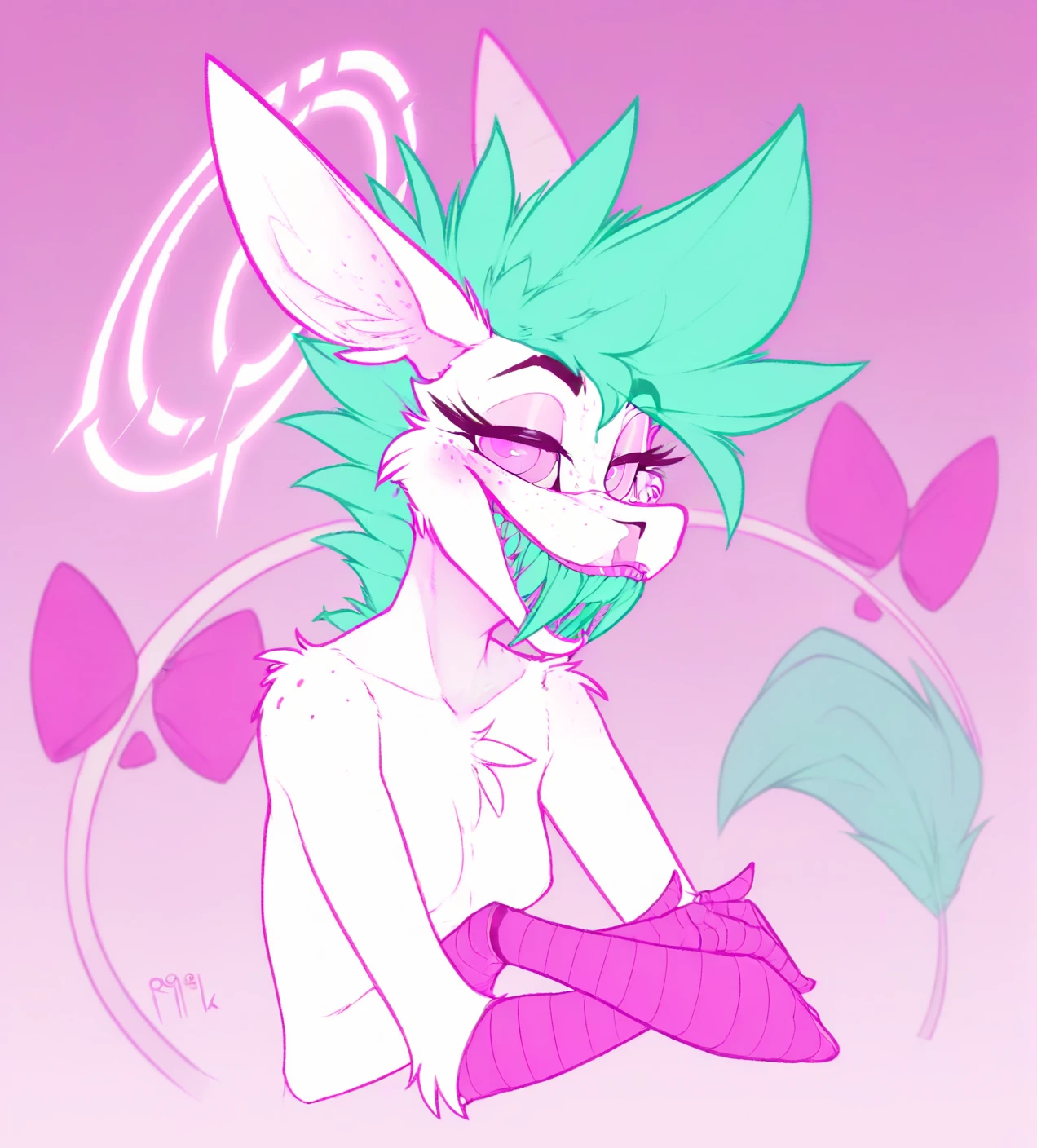 score_9,score_8_up,score_7_up,score_6_up,score_5_up,score_4_up, lynx, purple fur, purple eyes, anthro, blue hair, purple hair, eyeliner, eyelashes, black eyeshadow, furry art, tuft on cheeks, tuft on shoulders, male focus, femboy , cute fangs, kemono, shota, fluffy neck, icon portrait, showing teeth, (by aycee), 3d, blender software, nipples, avatar icon, no hands, long hair, hair color gradient, hair multiple colors, peace sign, excessive fluff, fluffy, navel, collar, open mouth, ((penis focus)),