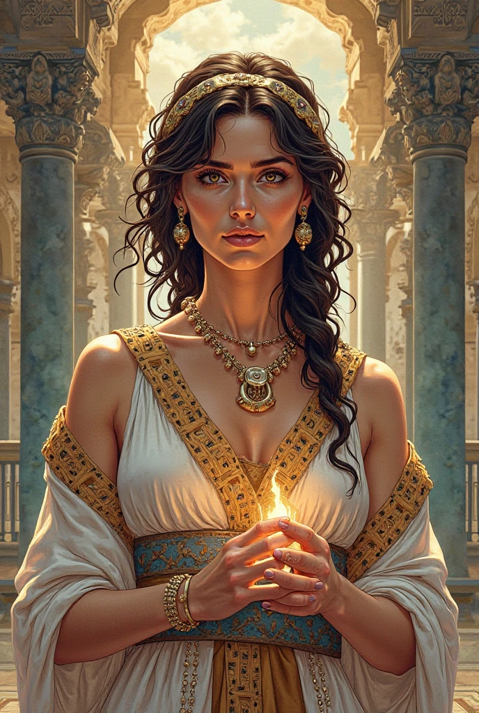 beautiful woman, Arianne Martell, game of thrones dress , , slender, silky, necklace, bangle, dornish dress, Spanish, game of thrones outfit, dornish, [[Adriana Lima]], [Sara Sampaio]
