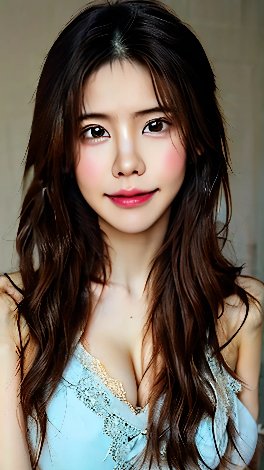 "Top CG, the highest picture quality, masterpieces, exquisite and delicate Bishōjo, military officers' fur hats, ((165cm beautiful women, naked)), (tall stature), imperial sister, military women's temperament, white skin, exposed chest, large legs, perfect facial features, bright eyes, red lips, beautiful and cold, (big breaks), beautiful and heroic, long blond hair, skin visible from perspective, nude, 4k picture quality, Cosmo Lady, modern city, realistic portraits,