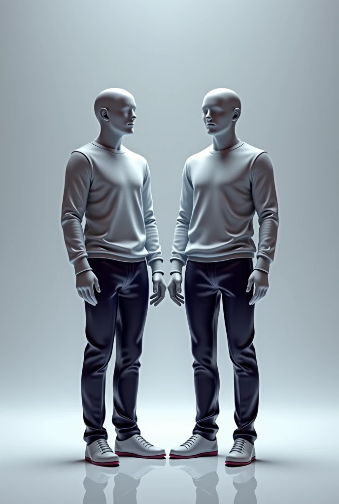 Two identical selves