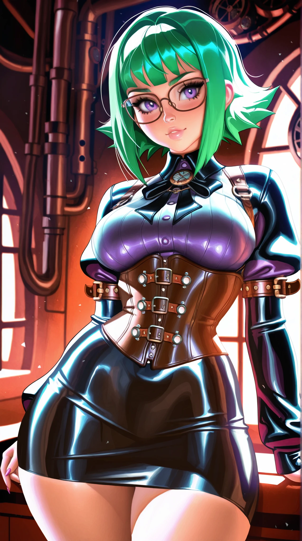 gwen, goth girl