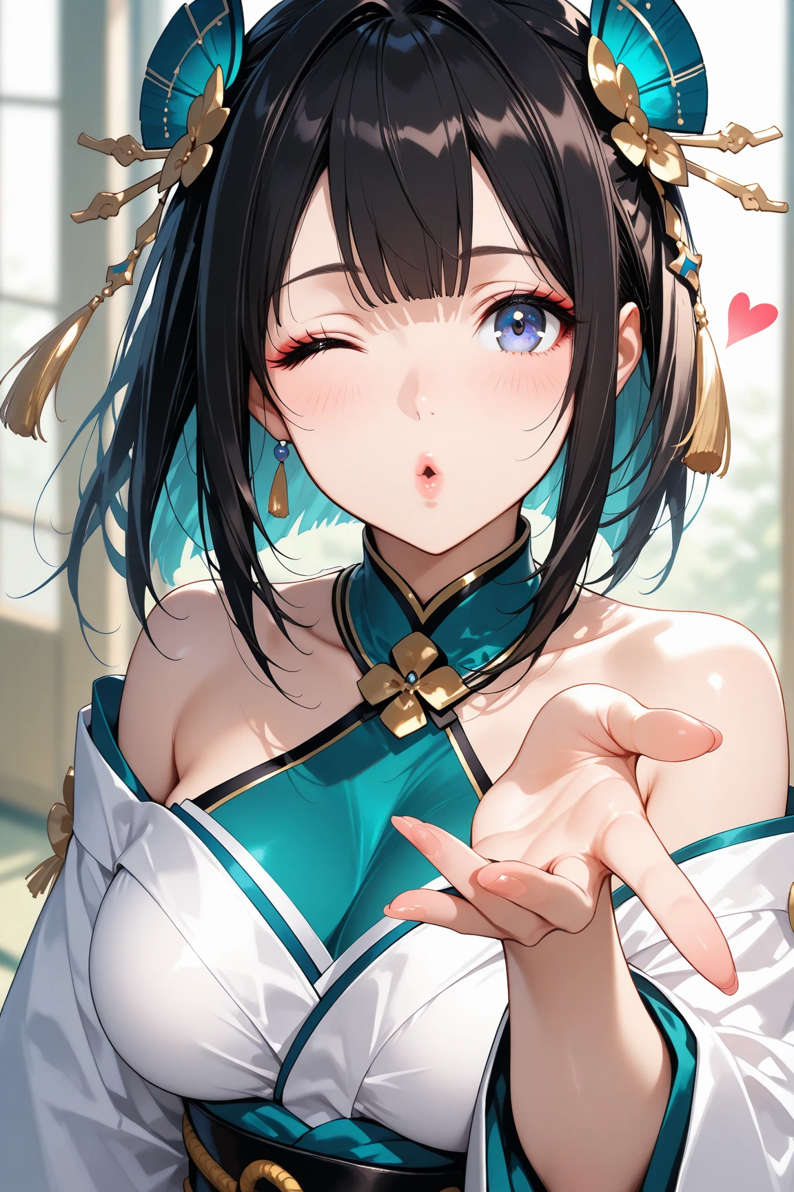 absurdres, (masterpiece, best quality), (ultra-detailed), extremely detailed,super high resolution, (Top Quality photorealistic Illustration), (Super Definition), (best quality,masterpiece:1.0),(cute illustration:1.3), (high Saturation:1.2), highres, ultra-detailed, 32k,8k resolution, intricate details, cinematic scene, detailed background, detailed background, BREAK (show off nipples:1.6),detailed beautiful face and eyes, very detailed background, (an extremely delicate and beautiful), (nice hands, perfect hands), (appropriate posture), (appropriate configuration), ideal ratio body proportions, BREAK (show off nipples:1.6),(dynamic angle:1.6), (close to viewer:1.6), depth background, (crassroom:1.6), rim light, sunlight, beautiful lighting, strong light, widely, ((1girl, solo), kochou shinobu, haori ,demon slayer ,butterfly hair ornament, (standing:1.3),(round face:1.6), (baby face:1.6), (kawaii:1.6), (cute face:1.6), (loli face:1.6), butterfly, butterfly hair ornament, (purple eyes:1.1), BREAK , demon slayer uniform, (white fundoshi:1.8), BREAK very cute and beautiful girl,(highly detailed beautiful face), (full-face blush), (shy),open mouth, BREAK(show off nipples:1.6), (exposing bare breasts:1.3), (exposed chest:1.3), (no bra:1.3), (open emon slayer uniform:1.6), (exact number of nipples:1.6), nsfw, BREAK (belly button:1.2), small nipples, small areolas, butterflies, (slim body:1.6), (narrow waist:1.8), narrow thighs, (narrow stomach:1.8),