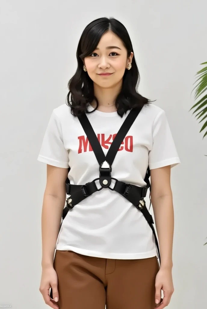 Digression, Under Digression, Raise your arms, (1 girl, 15 years old) ,Japanese Girls ,  (smile:0.7), smile,  priest \(dq3\), 1 girl, alone, (Red eyes), (Miter saw), (Naked with a thin bright blue tabard:1.4), (Cross Print), (Orange elbow gloves), Beautiful small breasts, Holding, staff, nature, blue sky, (Exposing shoulders), , (High color saturation:1.0),  (Very detailedな肌), (highest quality:1.0), (Ultra-high resolution:1.0) ,(Realistic:1.0), (Very detailed:1.0), (8k, RAW Photos:1.1)、Holding a long stick、The wind blows open the tabard, exposing her chest.、The wind blows the tabard open, exposing the genitals、Lifting the tabard to expose the private parts