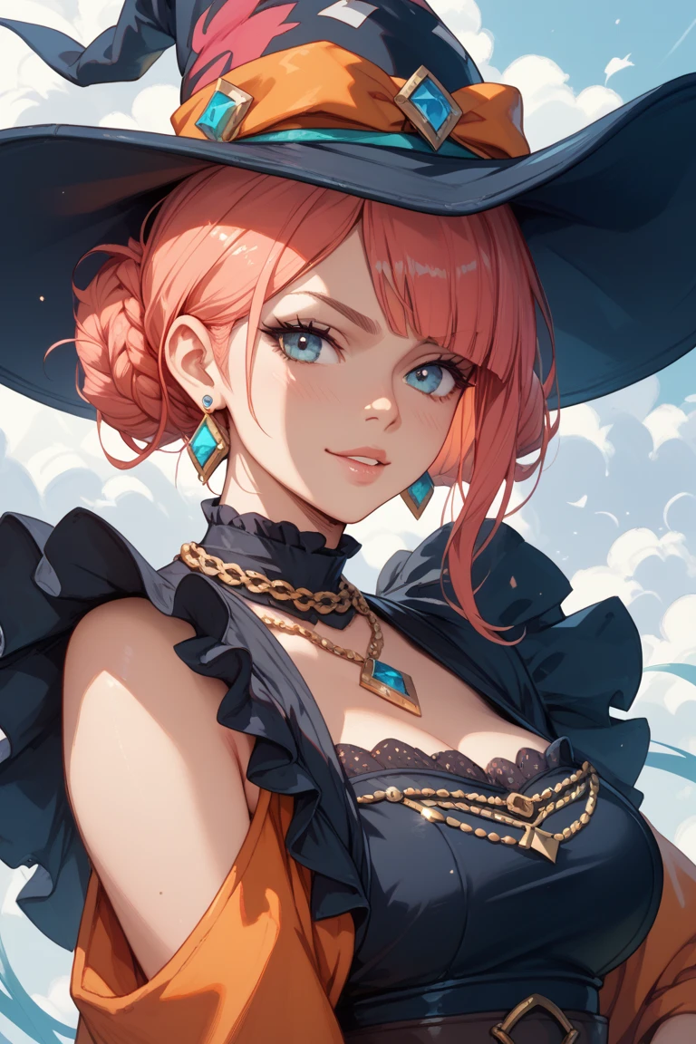 Miss fortune, league of legends, cabelos ruivos, olhos azuis, masterpiece, anatomically correct, high details, best quality, 16k