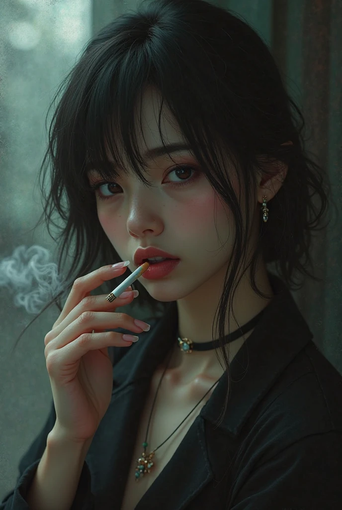 Make more images with the girl in the image 