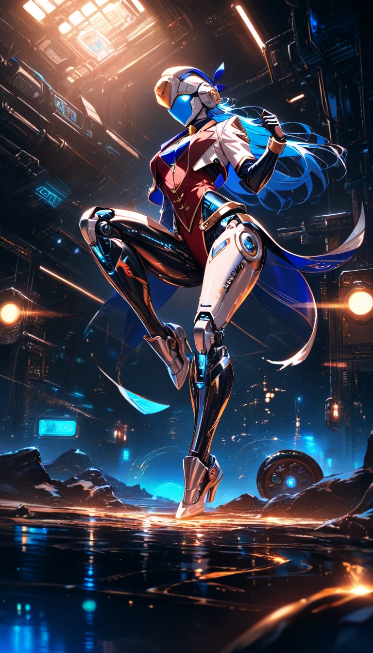 (masterpiece, best quality:1.4), light painting, (long exposure:1.2),dynamic streaks, luminous trails, vibrant colors, fluid movement, captivating patterns, creative experimentation,(1girl),(highest detailed),(cowboy shot:1.2),dynamic pose