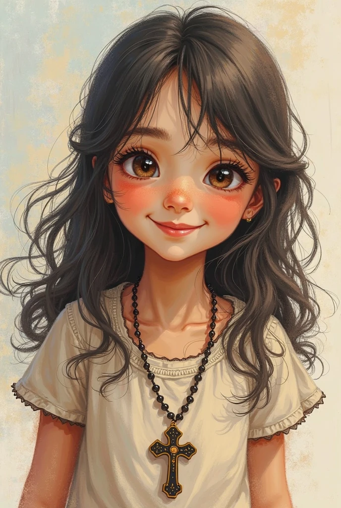 Disney，1girl，Holding a book in hand，White skin ，black long curly hair，self-assured，ssmile，looking to the camera，delicated，super detailing，Face details，background detail