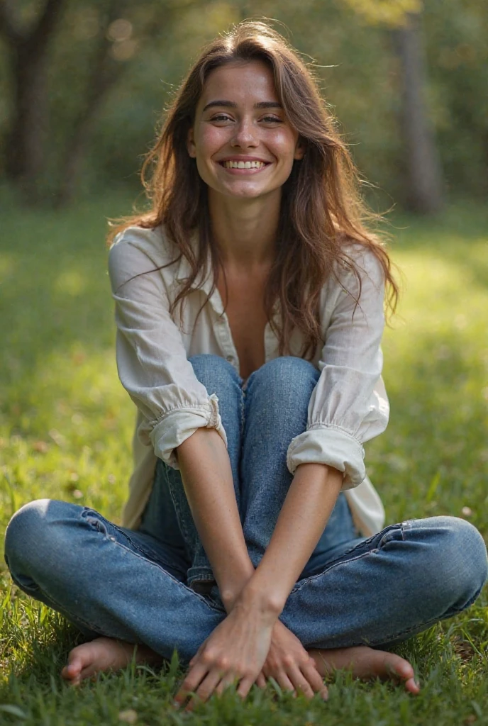 Adult women with big
Skin colour is dark without clothes