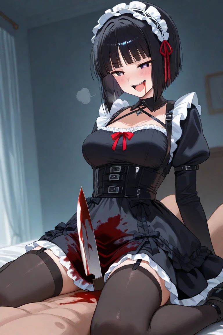 On all fours、back、Anal、Vampire、back、turn around、darkness、In a Western-style mansion at midnight、Thighs、Girl、Girl、Short、Younger、Lower school year、Baby Face、Both eyes open、flat chest、Dynamic Angle、Blood from the mouth、tooth、smile、Many bats flying、Bloodsucking、leotard、tights、Succubus