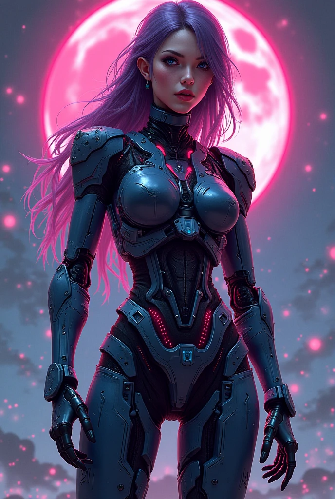 (symmetry:1.5),masterpiece, best quality, ultra high res, hyper focus, (dark theme:1.2), stylized, deep shadow, dark theme, 1girl, a (cosmic:1.3) (cyborg:1.5) girl, (purple halo:1.3), cosmic beauty, in space, (space mountain background:1.2),(star \(sky\),chaos,nebula:1.5), (side parted hair, voluptuous hair, curly hair,long hair),(glowing hair:1.9), (purple hair:1.5),floating hair ADDCOMM
<lora:detailer:0.8> ADDBASE
extremely detailed face eyes and lips, (glowing eyes:1.6), (beautiful:1.4), (glowing red lights:1.4) ADDROW
(huge breasts:1.5), (glowing red cosmic dress:1.4)ADDROW
(huge breasts:1.5), (narrow waist, perfect skinny body:1.6), (glowing purple cosmic dress:1.4), (glowing purple lights:1.4) ADDROW
(wide hips, thick thighs:1.6), (glowing blue cosmic dress:1.4), (glowing blue lights:1.4)
