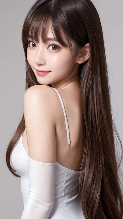 ((highest quality)), ((masterpiece)), (detailed), whole body、wallpaper、Attention to detail、Perfect proportions、Tight waist、Chestnut Hair、Beautiful Skin、Beautiful white skin、Russian Teenage Girlasterpiece:1.3), Best image quality: 1.4, (Rough long hairstyle:1.2)、Bust Size:1.2、Actively moving、Exercising、aerobics