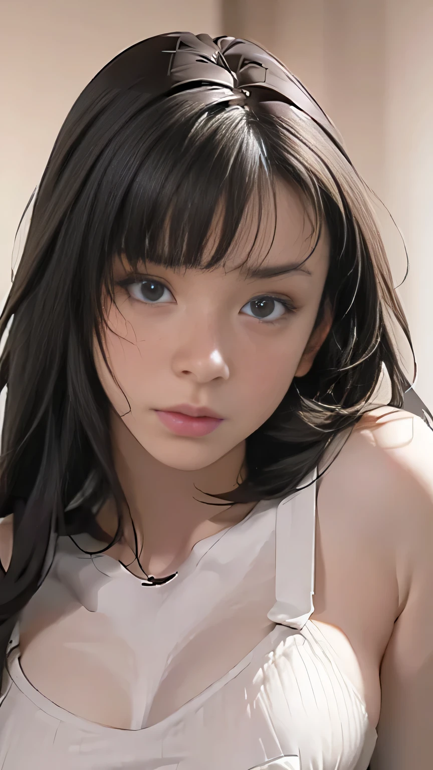 (1 lady), (Best quality at best:1.4), (ultra - detailed), (extremely detailed CG unified 16k), A Beautiful Woman with Perfect Figure: 1.4, Sharp Focus: 1.2, very detailed, High-definition RAW color photo, professional photoshooting, amazing face and eyes, cosmetics, (amazingly beautiful girl), ((haruhisuzumiya)), ((white shirt, blue necktie, blue skirt, black kneehighs)), standing, fashion posture，(Stylish urban landscape, day light), (look from down), realistic cinematic face, head to ass view, half body view, photorealistic, ((realistic natural chocolate brown hair style, brown honey eyes, short hair)), gorgeous, extremely beautiful face, perfect model beauty, pout mouth, Highly Detailed Face and Skin Texture, Detailed Eyes, Double Eyelids, Medium Natural Breasts, Smile, cleavages, western, (masterpiece), best quality, high resolution, extremely detailed, detailed background, depth of field, cinematic lighting, amazing legs, clear and well-cared skin, (((woman occupies most of the picture))), from behind, nice ass, ass focus, huge ass, round ass, 