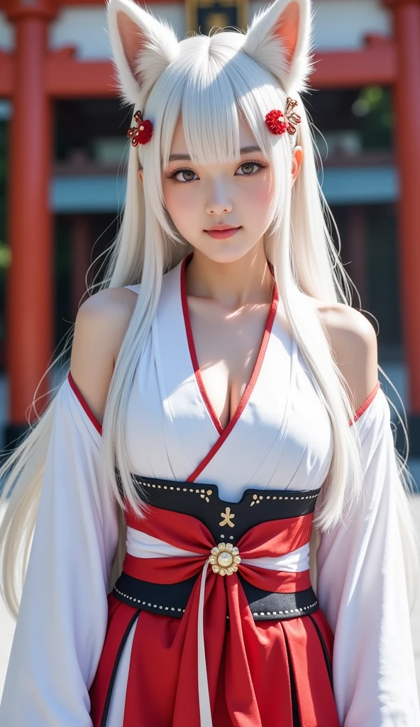 ((alone、A courtesan wearing a kimono loosely、Elegant woman posing:1.4、Detailed face、Bright expression、Younger, brighter, whiter skin、Best Looks、The ultimate beauty、Silver hair with dazzling highlights、Shiny bright hair,、arranged hairstyle:1.2、髪がwindで踊る))(night、wind、London at night、幻想的なwind景、Particles of light、White Dust、Dust flutters)((Off-the-shoulder style、Exposing shoulders、Expose the neck、Exposing cleavage:1.2))The sleeves of the kimono are connected