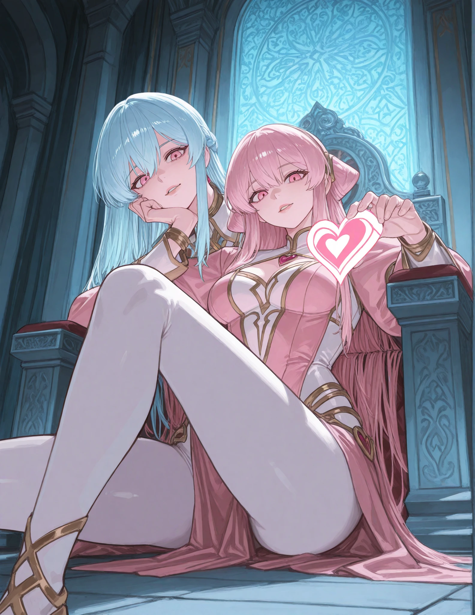 pink hair milf goddess of love