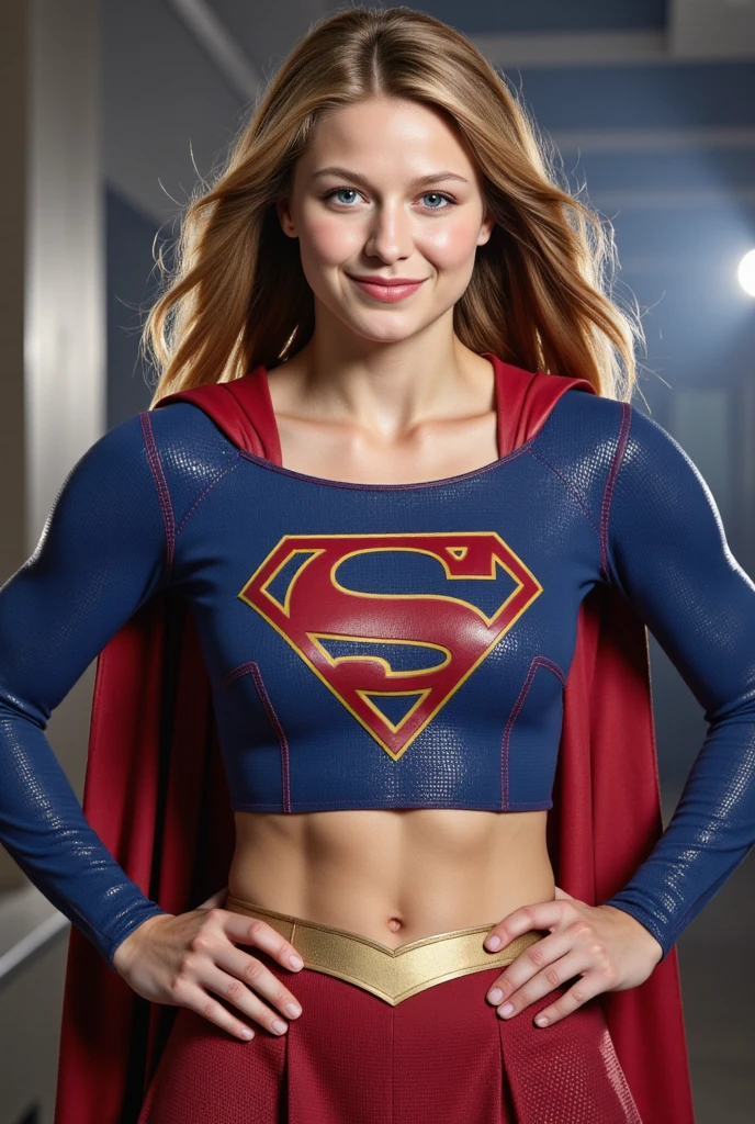 IFBB female bodybuilder, bodybuilder veins, shredded abs, real, atmospheric scene, masterpiece, best quality, (detailed face, detail skin texture, ultra-detailed body),(cinematic light),
1girl, s0p3r6m3l1s4-smf, solo, realistic, blonde hair, blue eyes, long hair, superhero, lips, jacked full body, visible veins everywhere, smile, closed mouth, bodysuit