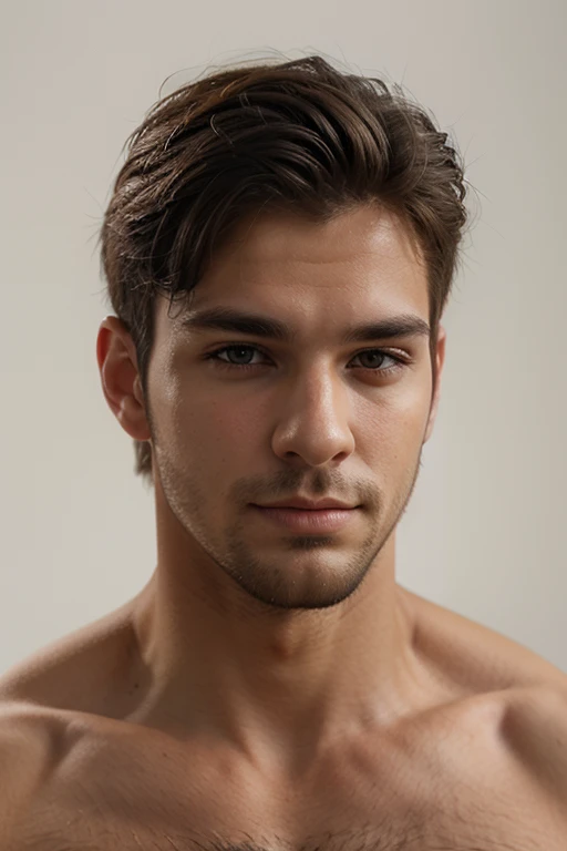 8k, highest quality, masterpiece, realistic, Super detailed, photo realistic, Improvement of quality,young face,male,short hair