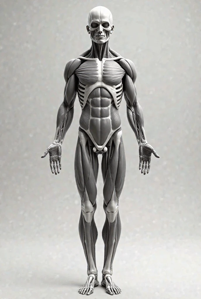make me a prompt of a model with complete body hands face and foot side view or front view whole body