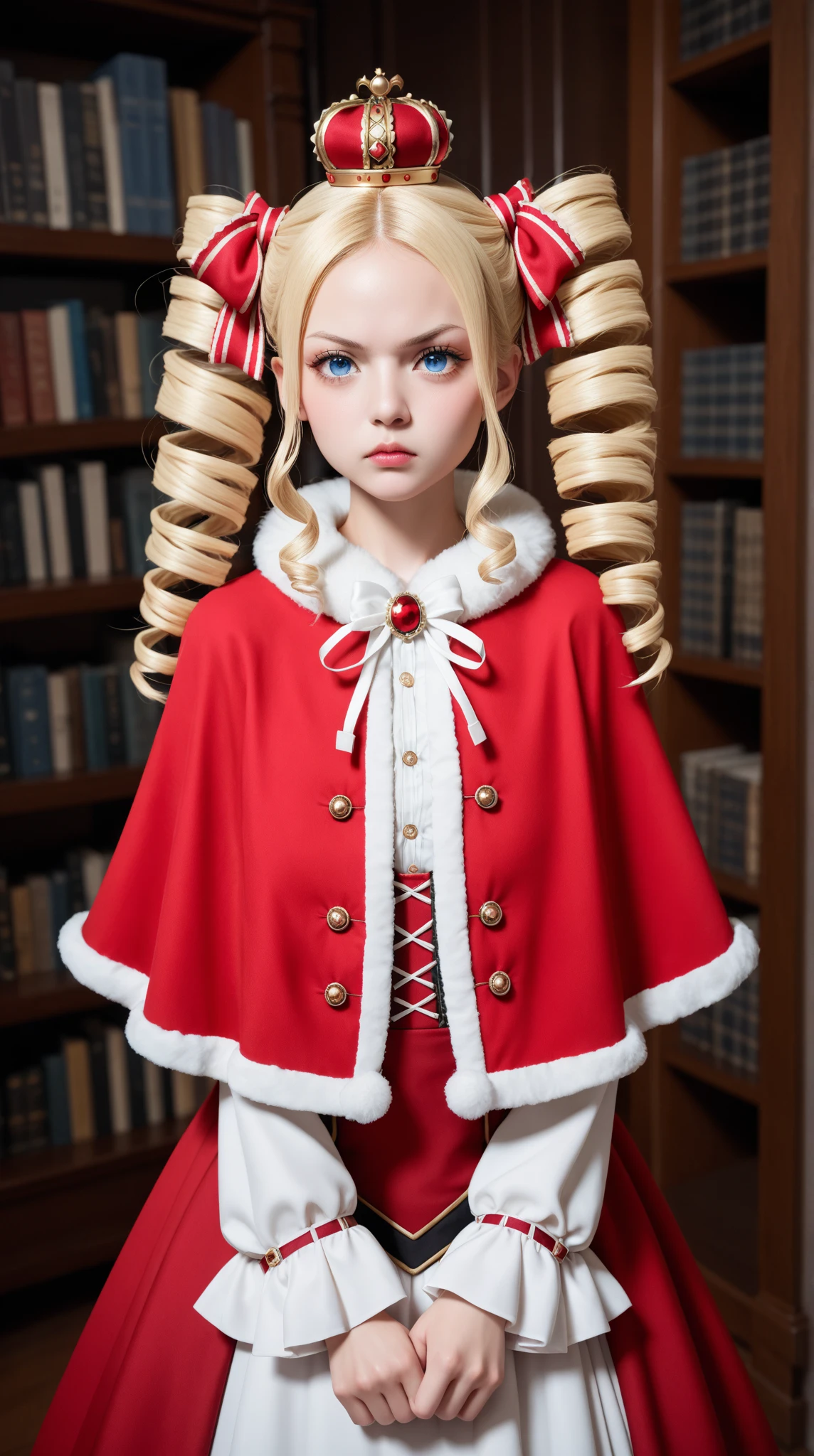 Manteau blanc,white skinned,Brownish hair,Wavy curly hair,Black eyes,The upper part of the body,Need,tmasterpiece