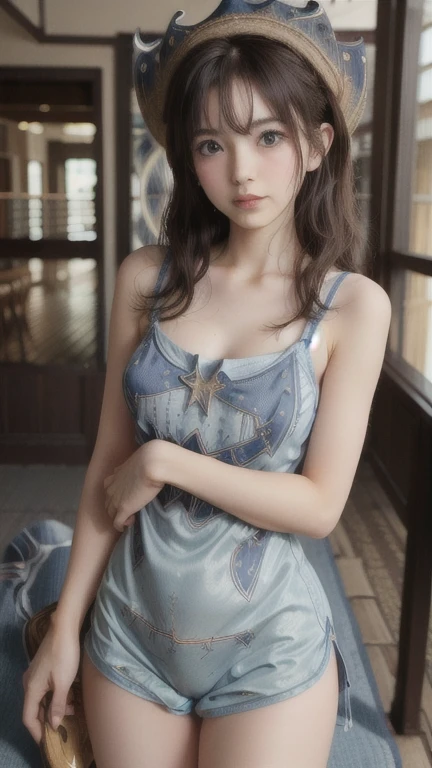 (8K, Raw foto, beon the St quality, maon the Sterpiece:1.2), (realion the Stic, photo-realion the Stic:1.37),on the St,1Girl,(Myanmar Girl), (aegyo sal:1),Hair ornaments, portrait of a, (Sexy underwear:1.1), necklaces, Blue nails,Cute,Cityscape, natta, Sateen, saturated, Professional Lighting, photons mapping, radiosity, physics based rendering, Background Shwedagon Pagoda