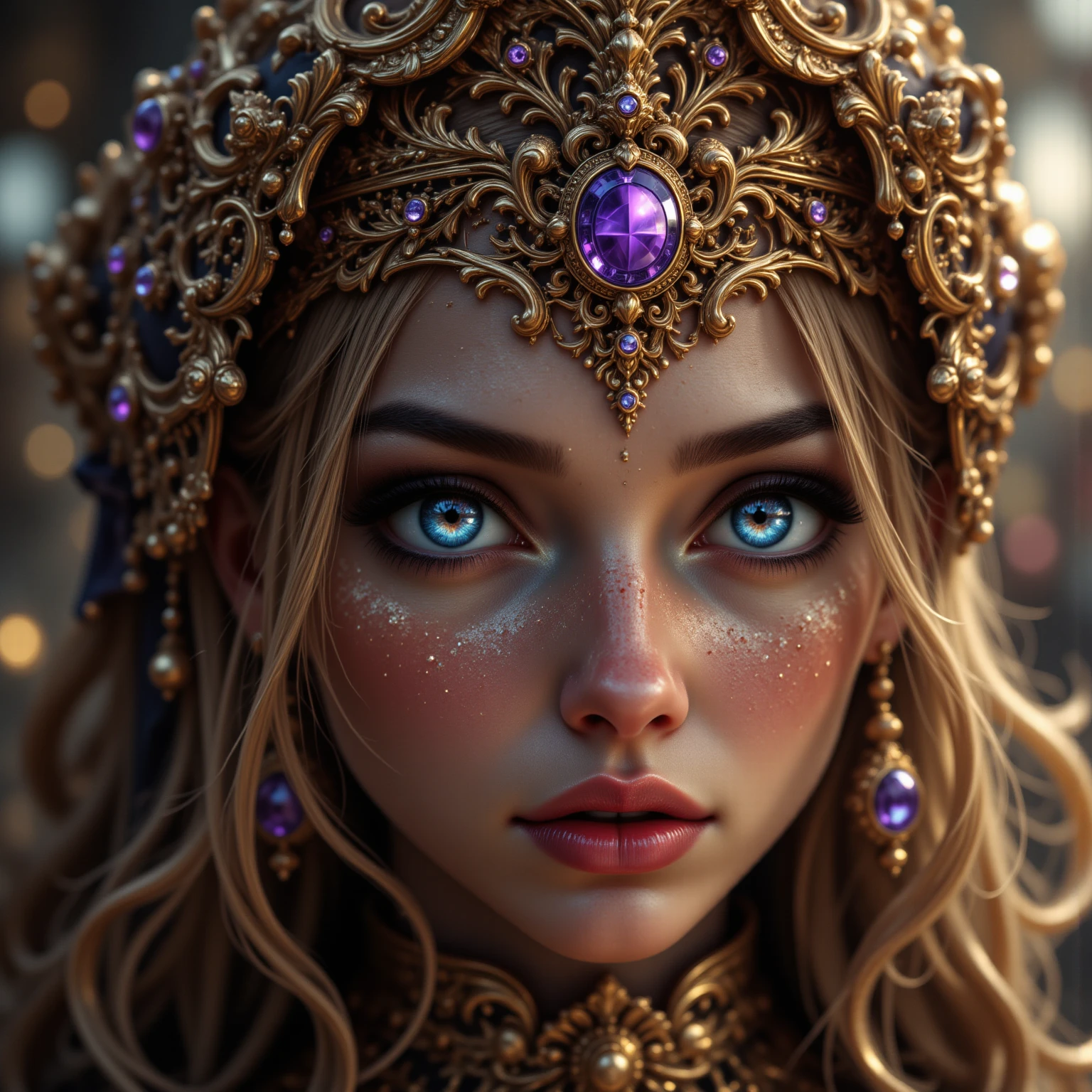 [(<ulzzang-6500-v1.1>:0.1), (<pureerosface_v1>:0.1):-0.05], (semi realistic:1.3), (dynamic pose:1.2), (colorful anime character hair:1.35), (cosplay:1.35),  (masterpiece:1.2), (best quality:1.15), (1girl:1.2), (solo:1.2), (erotic:1.2), (korean mixed, kpop idol:1.3), (masculinity:1.25), (angular face:1.2), (choker+short skiny_outfit vintage gothic frill dress:1.1), (femme fatale:1.3), (upturned eyes:1.3), (thick eyebrows:1.1), (long Eyelashes+smokey eyeliner+eyeglitter+red eyeshadow+gloss lips+erotic sexy glitter makeup:1.1), 15 years old girl, teenager,  (depth of field:1.1),  (supreme quality beautiful face:1.3), (supreme quality  beautiful bright eyes:1.3), (supreme quality  hyper realistic texture human skin:1.3), (freckle, flush, blemish, fine wrinkles, pores, veiny, complexion:1.12), (lively skin,  rough skin, dirty skin:1.15),  (hyper extreme supreme quality beautiful women:1.1) (complete eyes, complete face:1.1), (realistic lighting, cinematic lighting:1.1), (simple background:1.25)