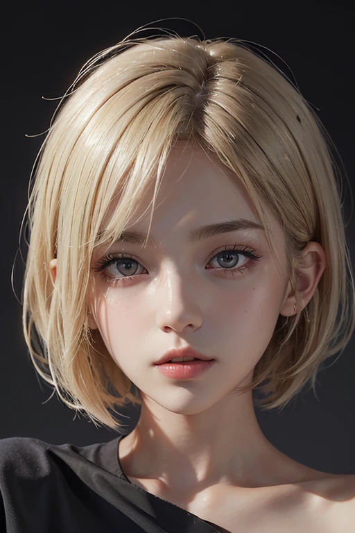 ​masterpiece、1 beautiful girl、A detailed eye、Puffy eyes、top-quality, 超A high resolution, (Realisticity: 1.4), OriginalPhotographs,cinematlic lighting、japanes、Super beauty、Beautiful skin、A slender、(A hyper-realistic)、(hight resolution)、(8K)、(ighly detailed)、(beautifully detailed eyes)、(ultra-detailliert)、（A detailed face）、looking at viewert、very smiling、Facing straight ahead、Black colored eyes、the body is facing forward、short-cut、Background is an urban street tree、Cute Y-shirt、Not tilting your head、hyper realistic photography、